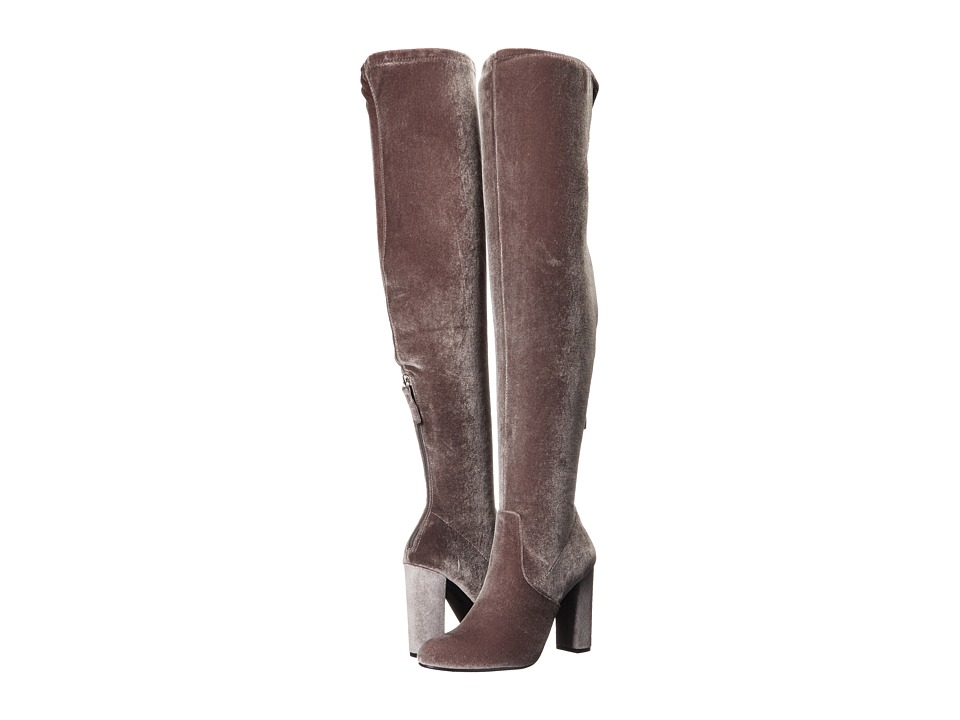 Steve Madden Emotionv (Grey Velvet) Women