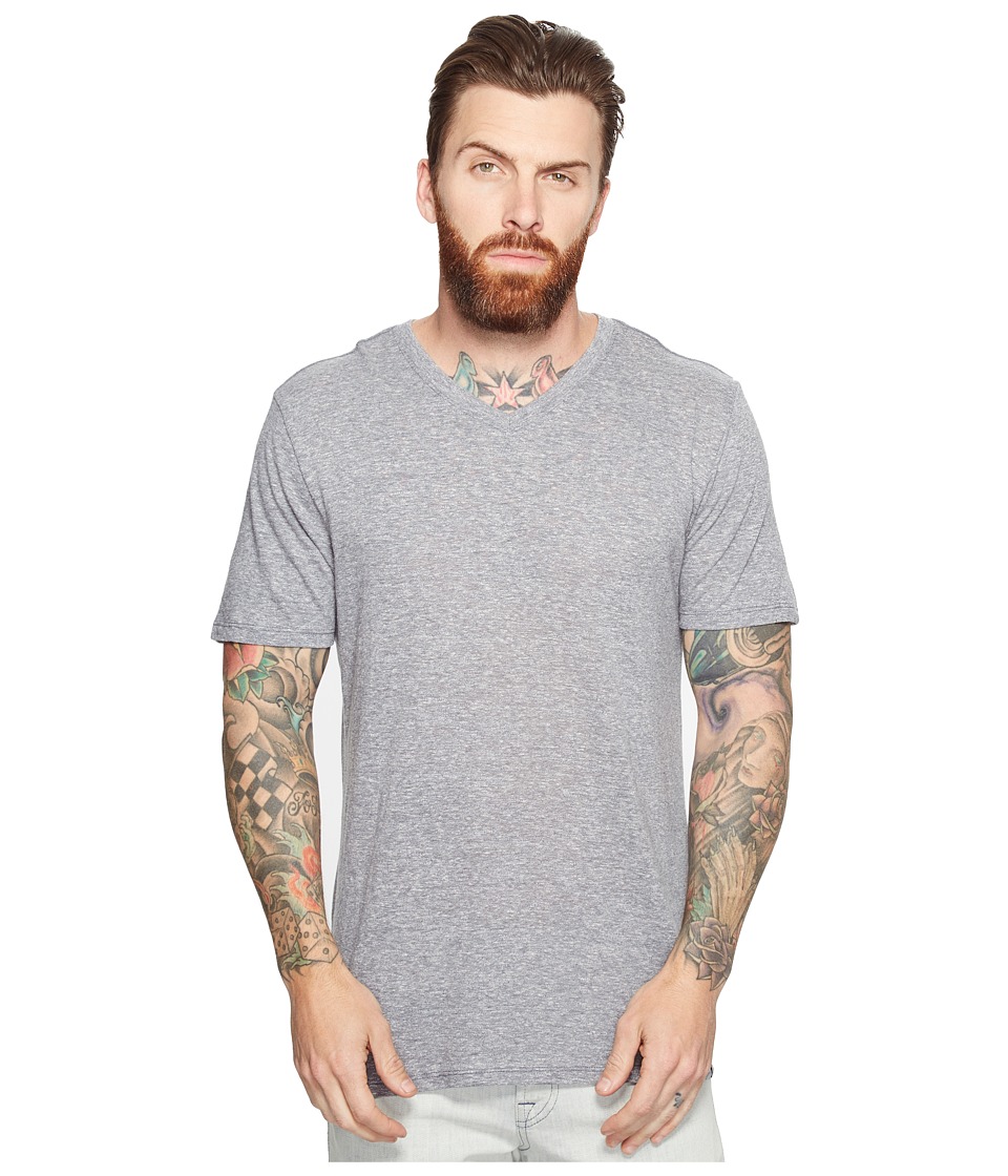 Hurley Staple Tri-Blend V-Neck Tee (Cool Grey) Men