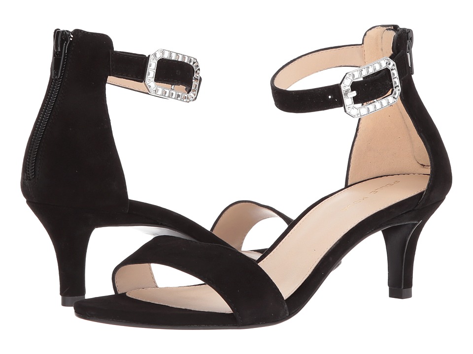 Pelle Moda Bette (Black Suede) High Heels