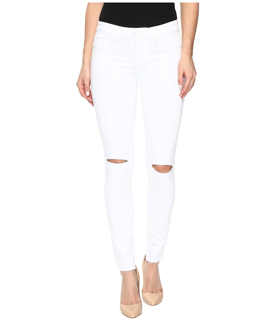 Paige Verdugo Ankle w/ Raw Hem in White Cloud Destructed (White Cloud Destructed) Women