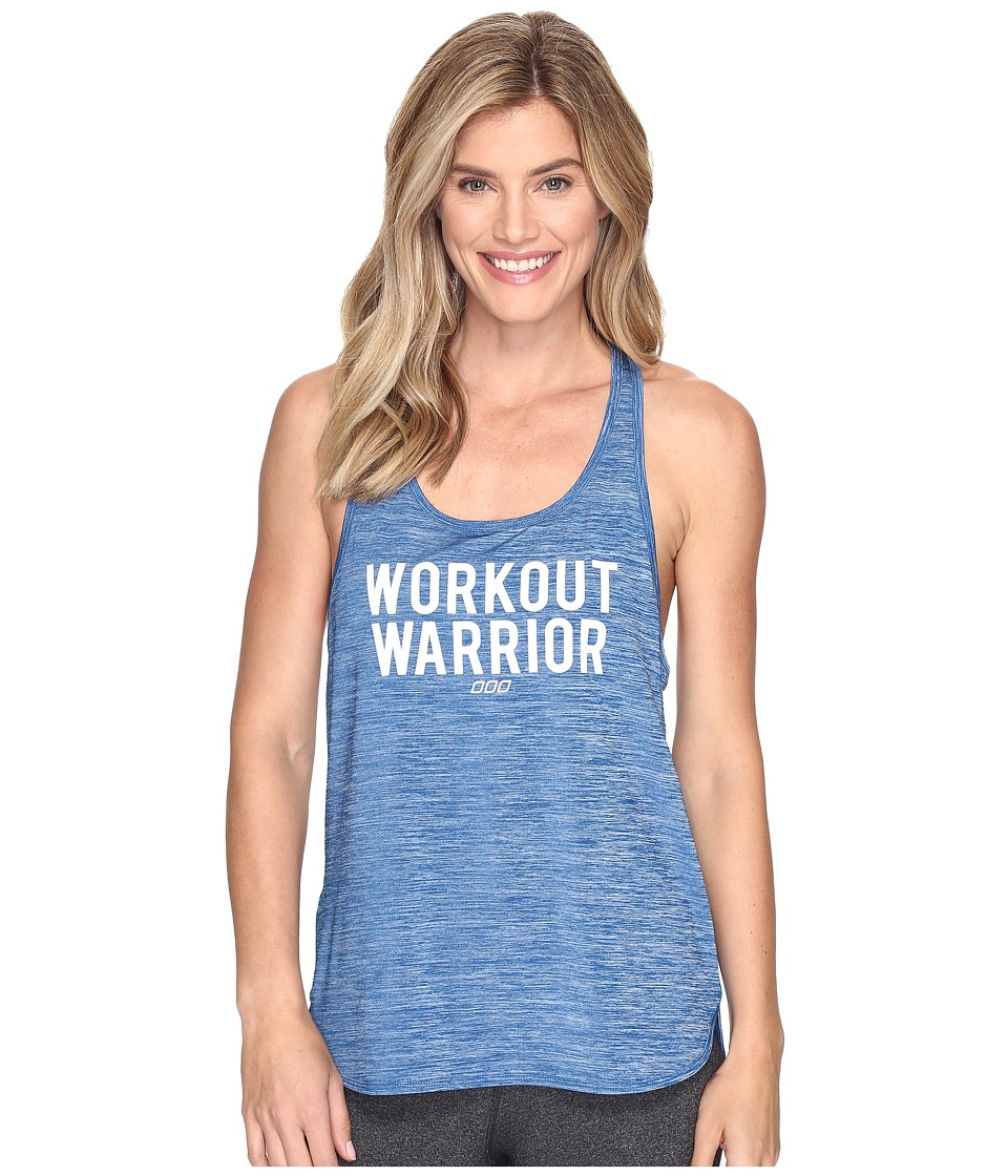 Lorna Jane Warrior Active Tank Top (Ocean Marl) Women