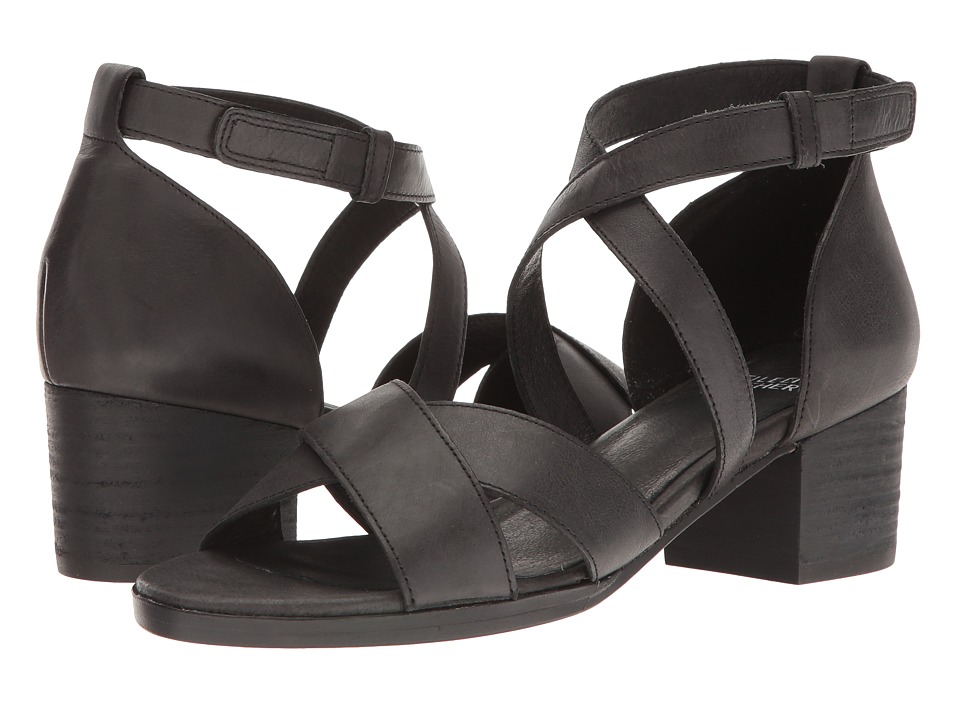 Eileen Fisher Kerby (Black Smooth Leather) Women