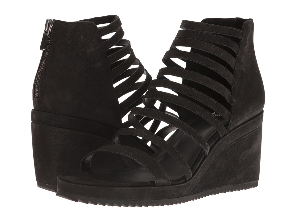 Eileen Fisher Milly (Black Tumbled Nubuck) Women