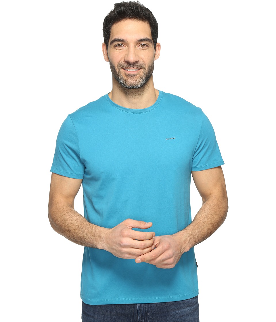 Calvin Klein Pima Cotton Tee (Mosaic Blue) Men
