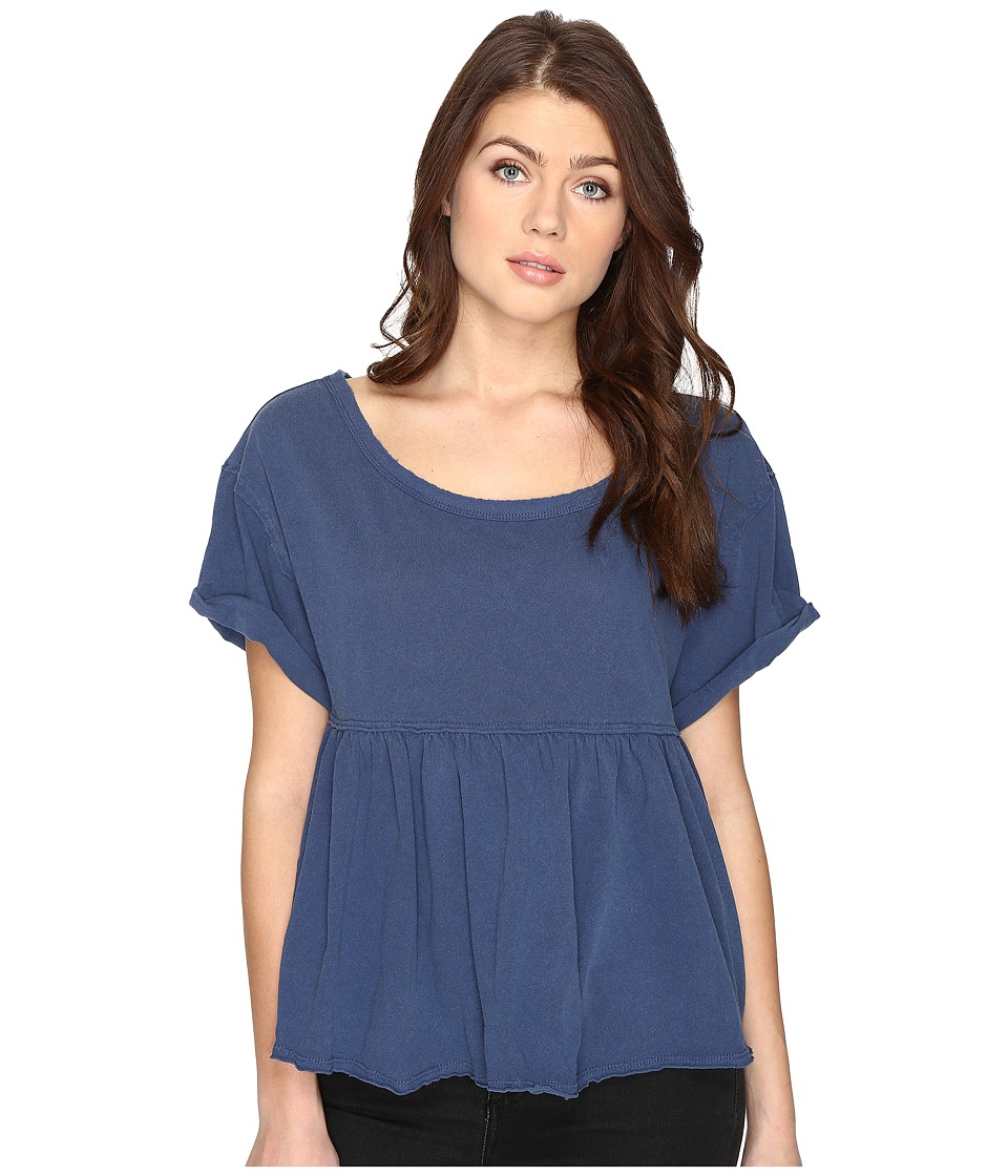 Free People Odyssey Tee (Navy) Women