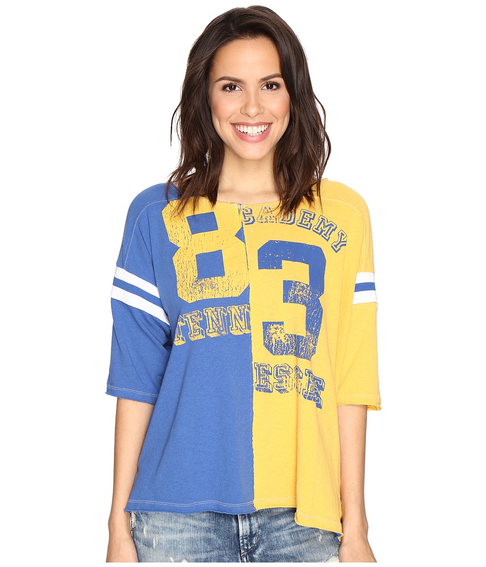 Free People Dream Player Tee (Blue) Women