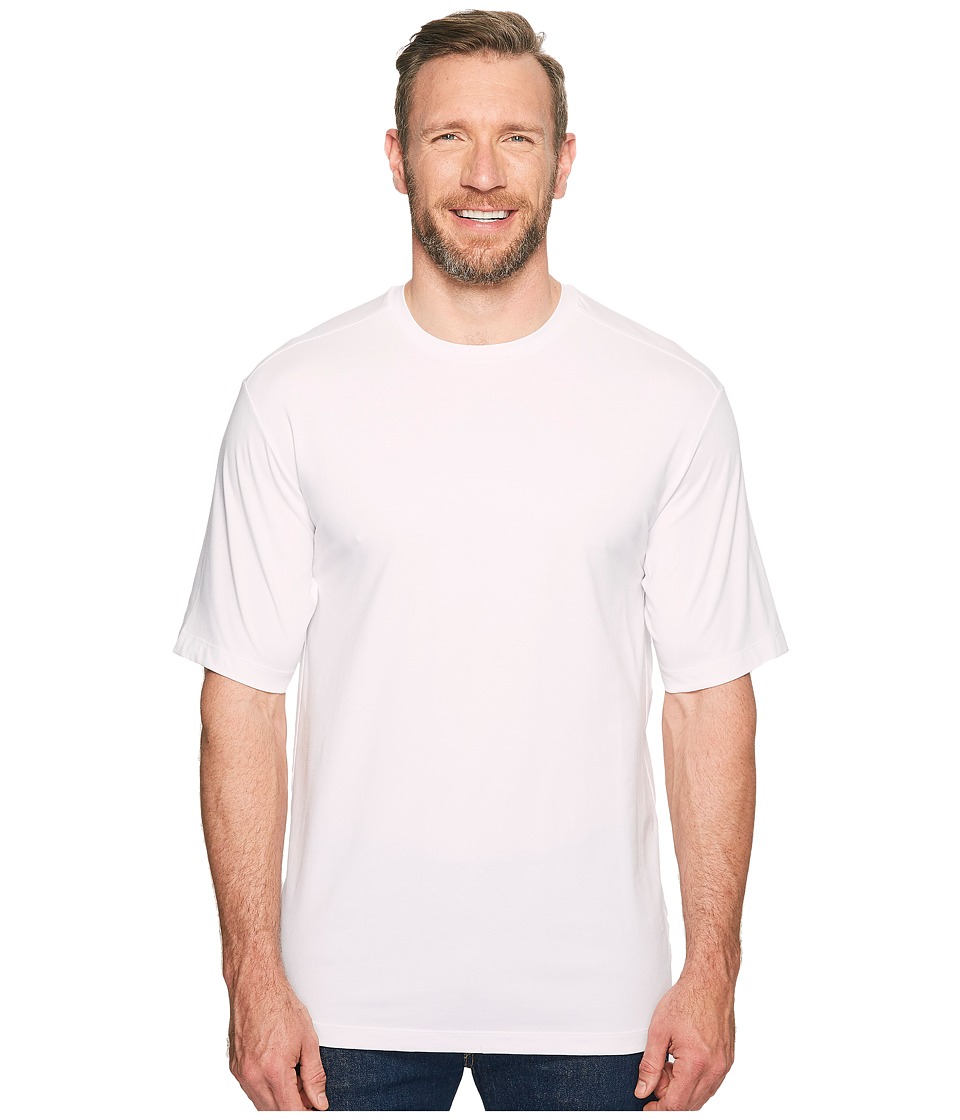 Tommy Bahama Big & Tall Big Tall Tropicool Tee (White) Men