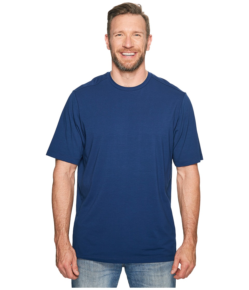 Tommy Bahama Big & Tall Big Tall Tropicool Tee (Bering Blue) Men
