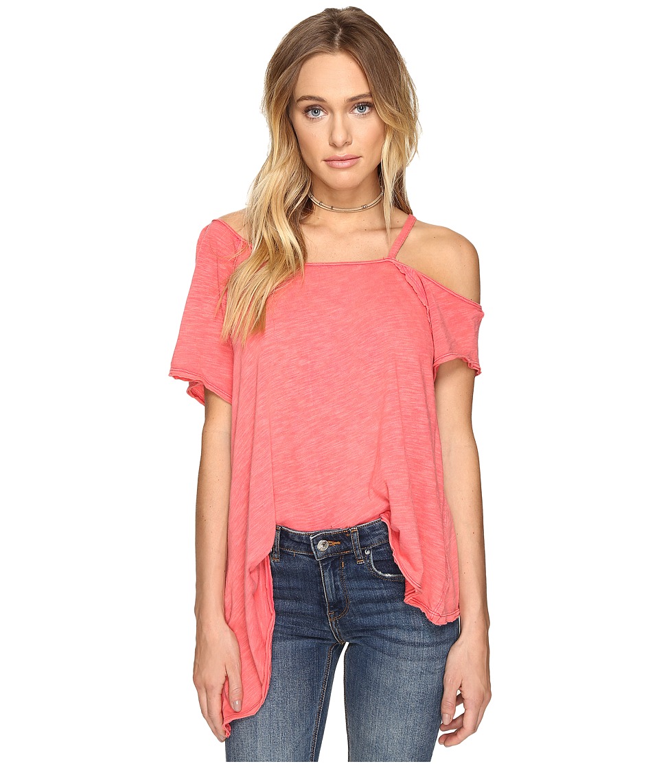 Free People Coraline Tee (Red) Women