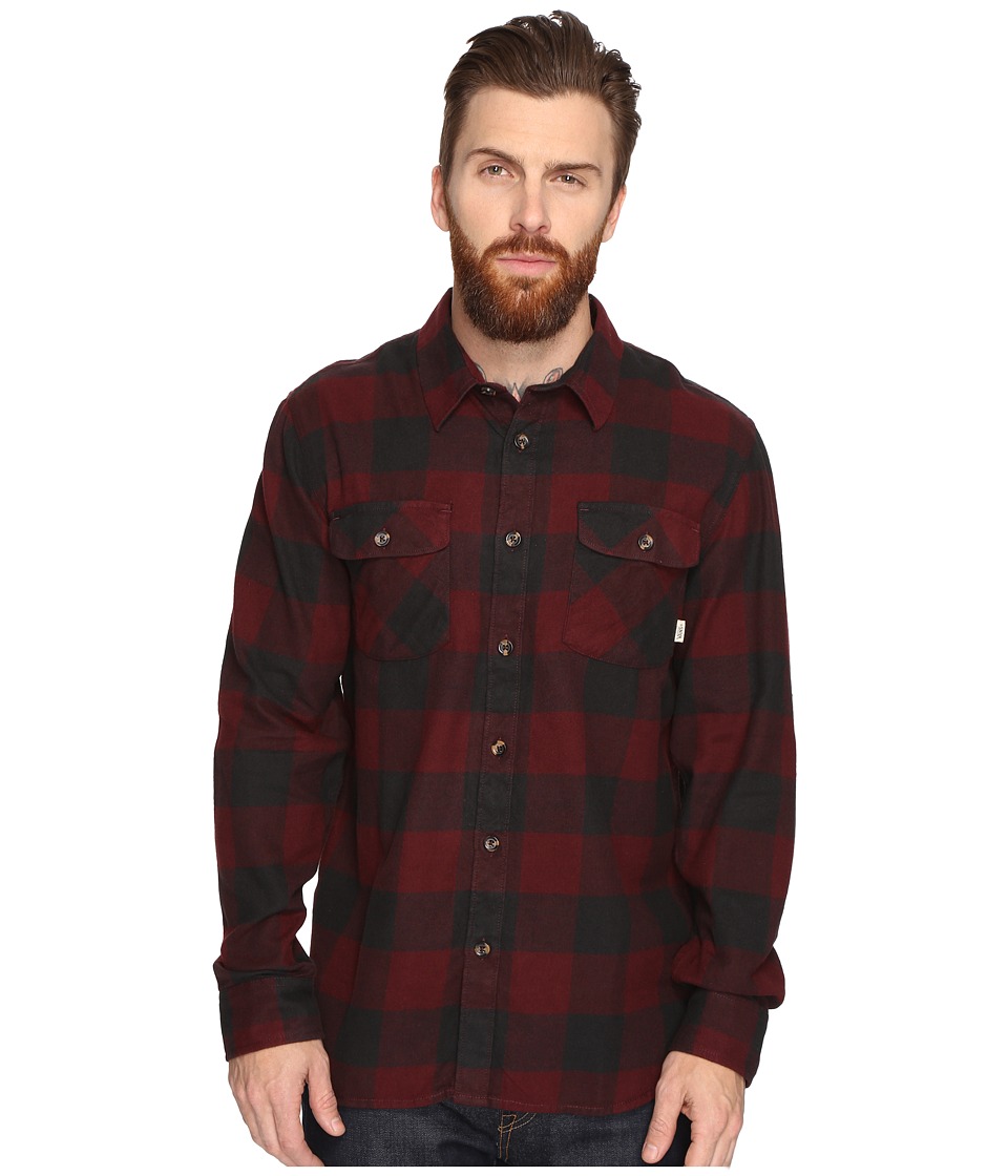 Vans Hixon Light Flannel Shirt (Port Royale/Black) Men