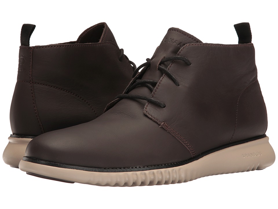 Cole Haan 2.Zerogrand Chukka (Java Leather/Cobblestone) Men