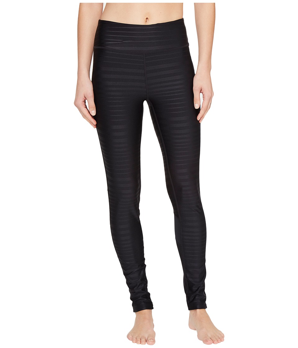 Fila Tonal Stripe Leggings (Black) Women