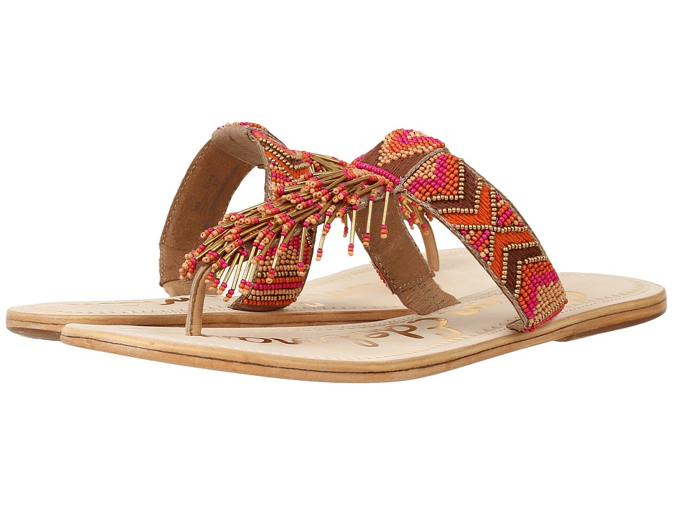 Sam Edelman Anella (Pink Multi Leather w/ Beading) Women