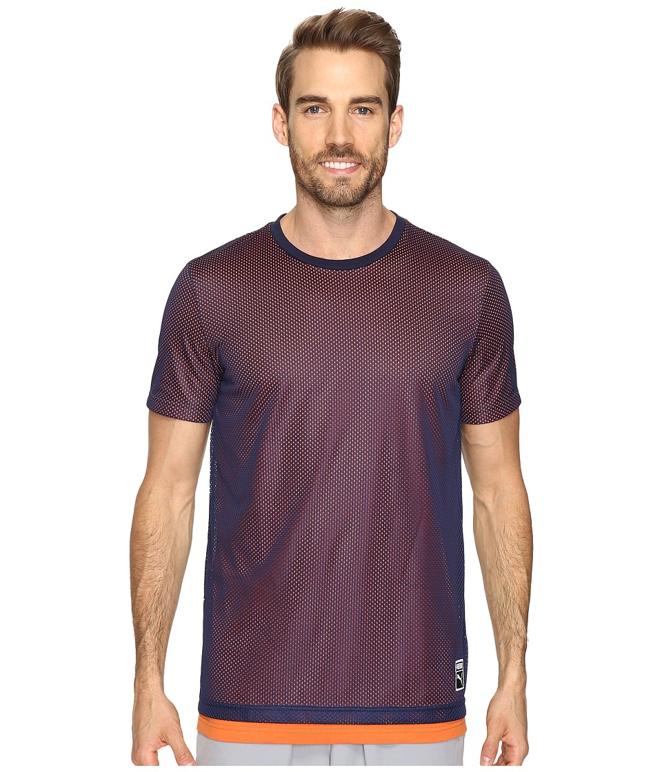 PUMA Bball Tee (Peacoat) Men