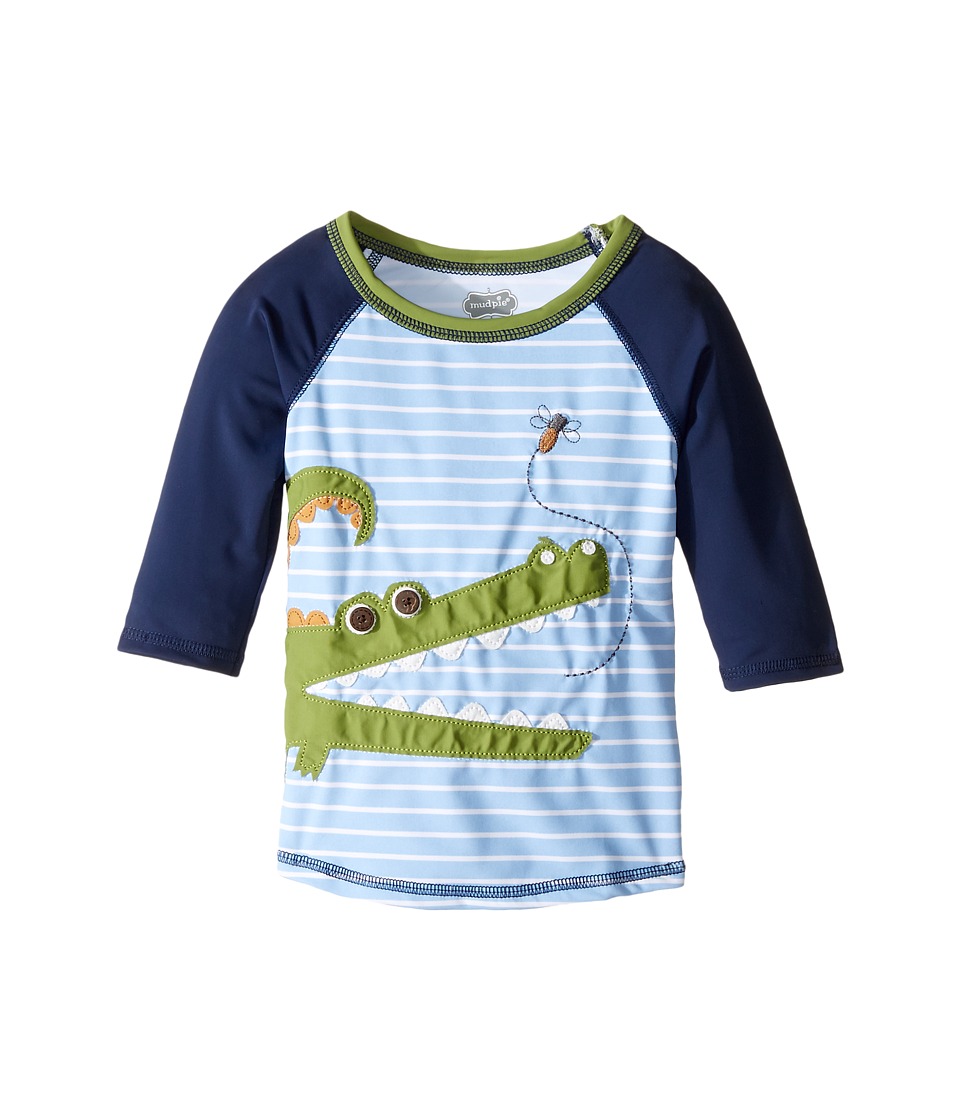 Mud Pie Gator Rashguard (Infant/Toddler) (Blue) Boy