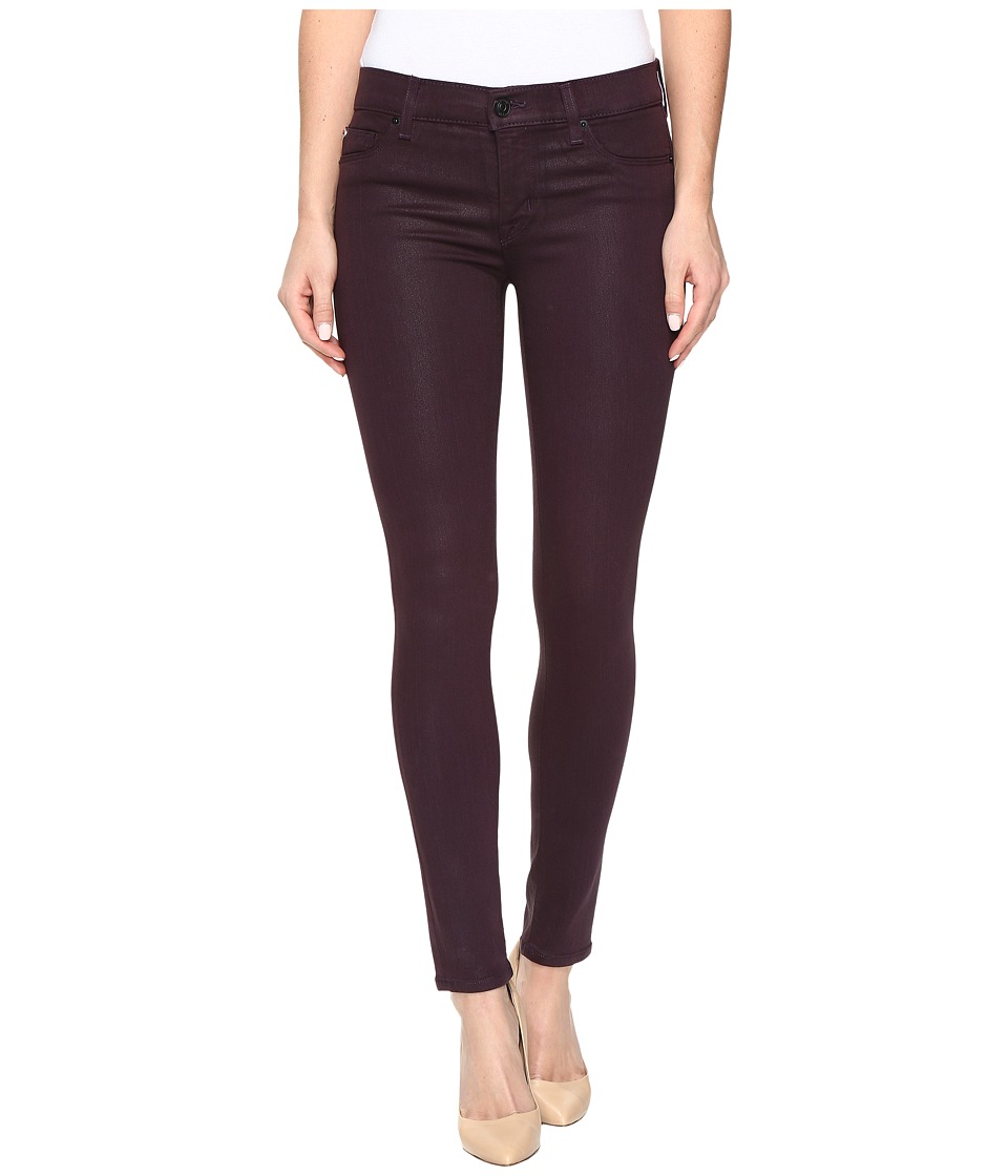 Hudson Krista Ankle Super Skinny in Coated Violet (Coated Violet) Women