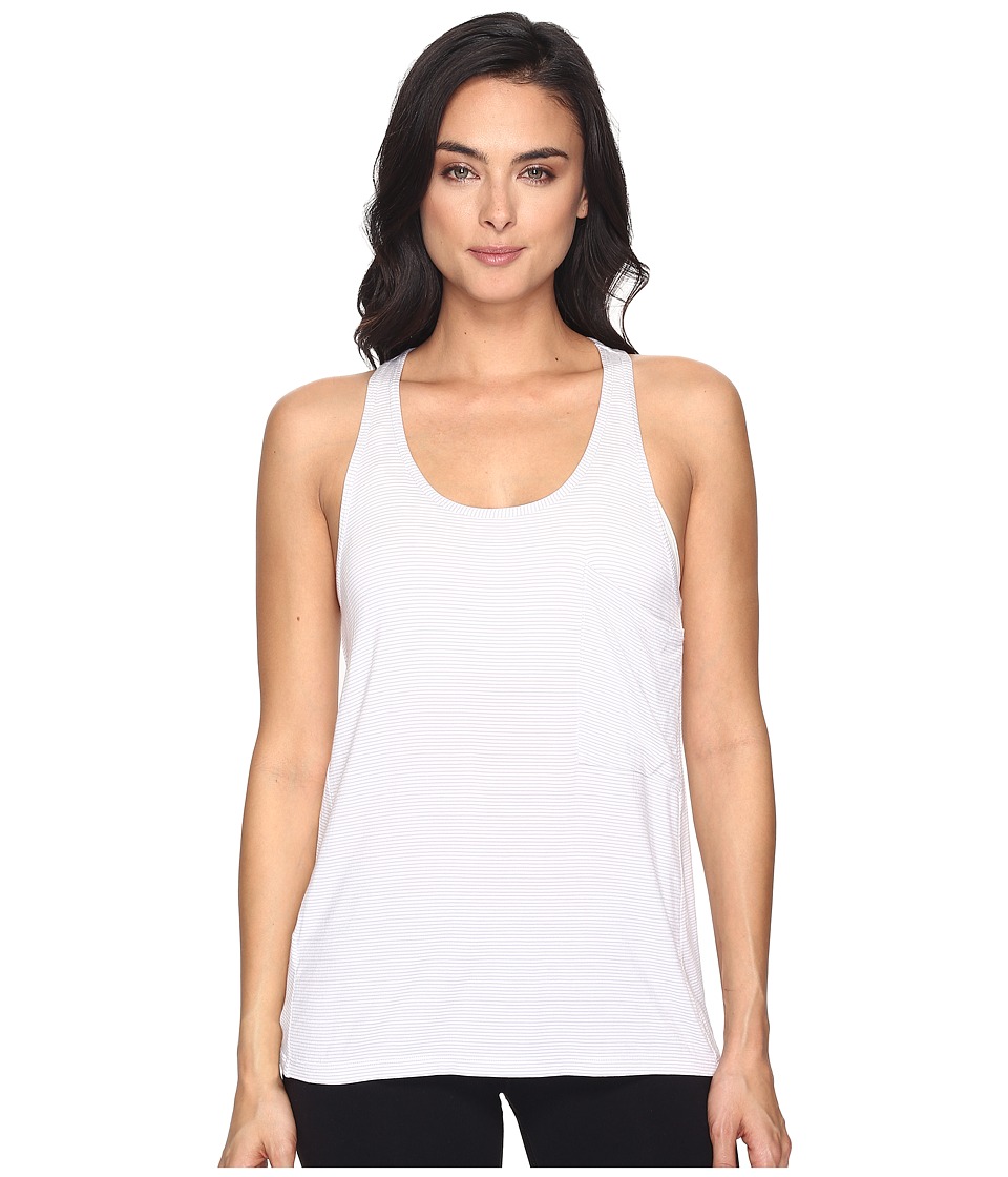 Lorna Jane Unwind Casual Tank Top (Galaxy/White Stripe) Women