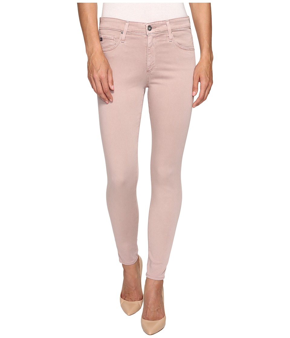 AG Adriano Goldschmied Farrah Crop in Sulfur Deco Mauve (Sulfur Deco Mauve) Women