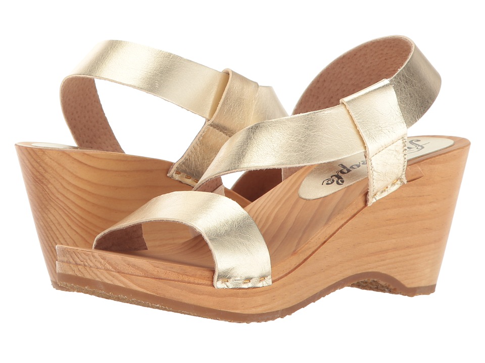 Free People Dune Beach Clog (Gold) Women