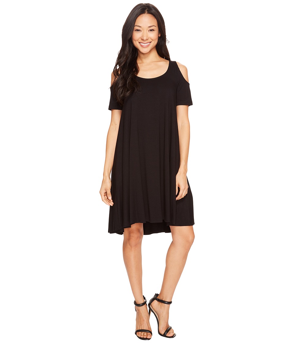 Karen Kane Cold Shoulder Maggie (Black) Women
