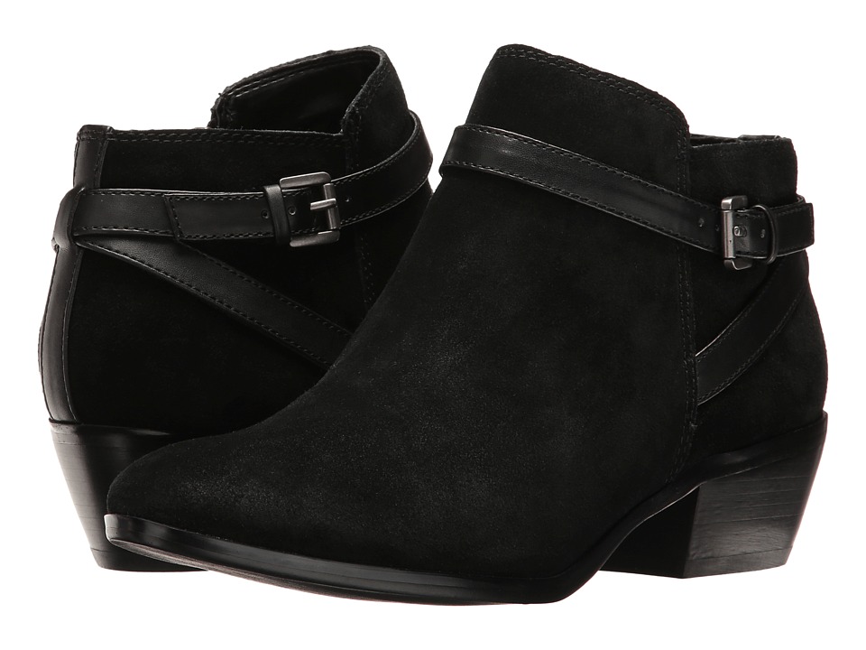 Sam Edelman Pirro (Black Suede/Leather) Women