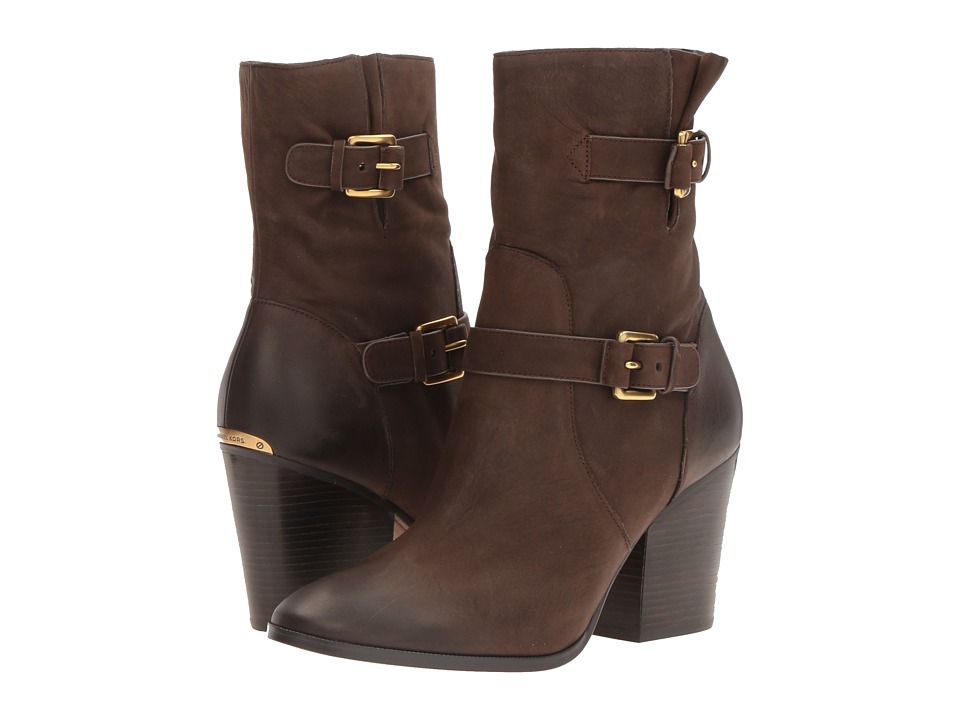 MICHAEL Michael Kors Ashton Mid Bootie (Coffee) Women