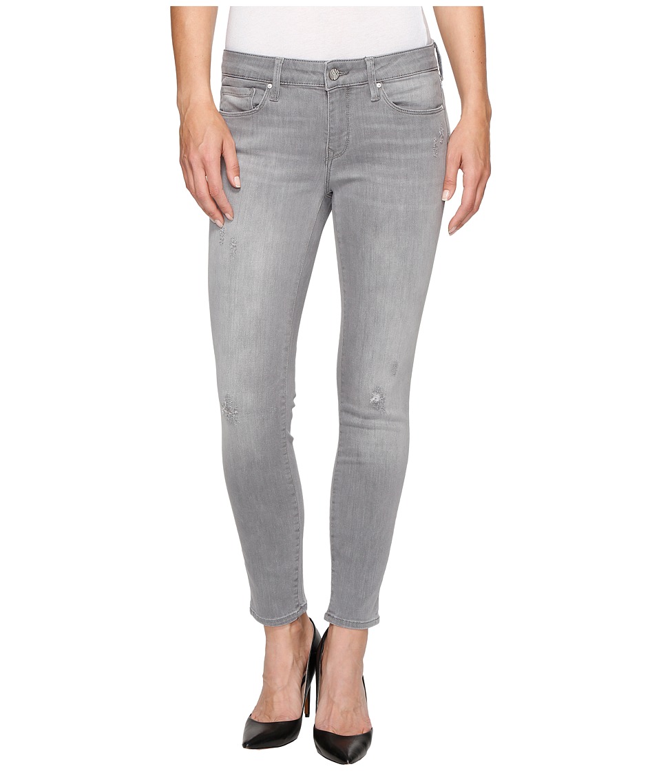 Mavi Jeans Adriana Ankle Mid-Rise Skinny in Light Grey Tribeca (Light Grey Tribeca) Women