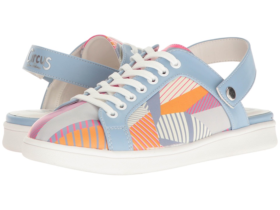 Circus by Sam Edelman Murray (Peach Multi Crazy Stripes Print/Sheep Nappa) Women