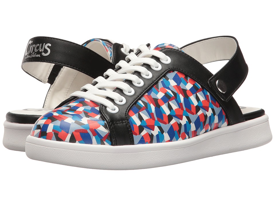 Circus by Sam Edelman Murray (Blue Multi Pixel Party Print/Sheep Nappa) Women
