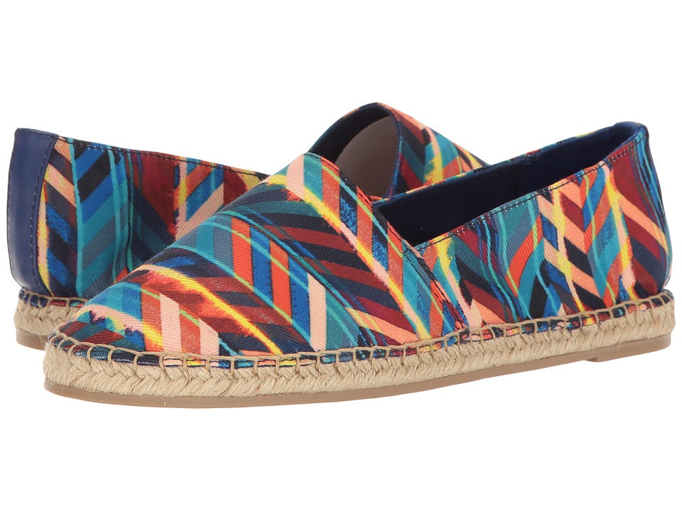 Circus by Sam Edelman Laila (Blue Multi Chevron Sripes Fabric) Women