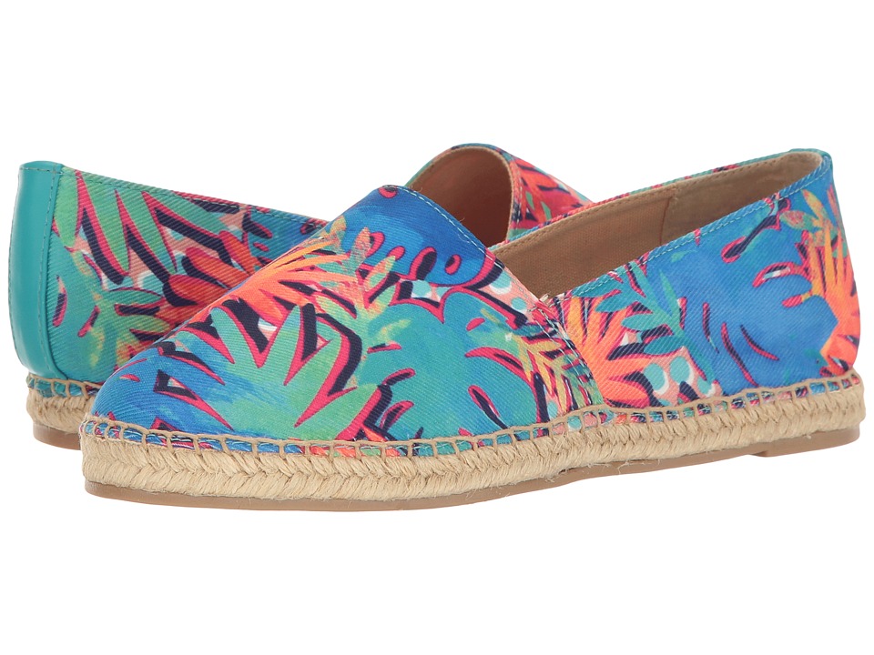 Circus by Sam Edelman Laila (Blue Multi Palm Party Print) Women