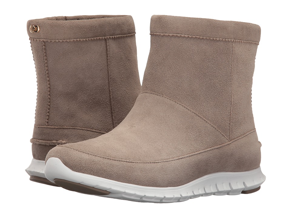 Cole Haan Zerogrand Bootie WP (Desert Taupe/Pavement) Women