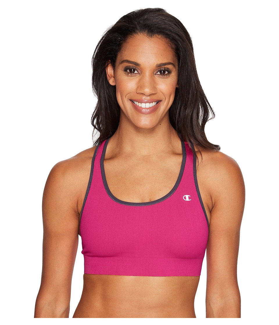 Champion Absolute Bra (Vivid Fuchsia/Indigo Screen) Women