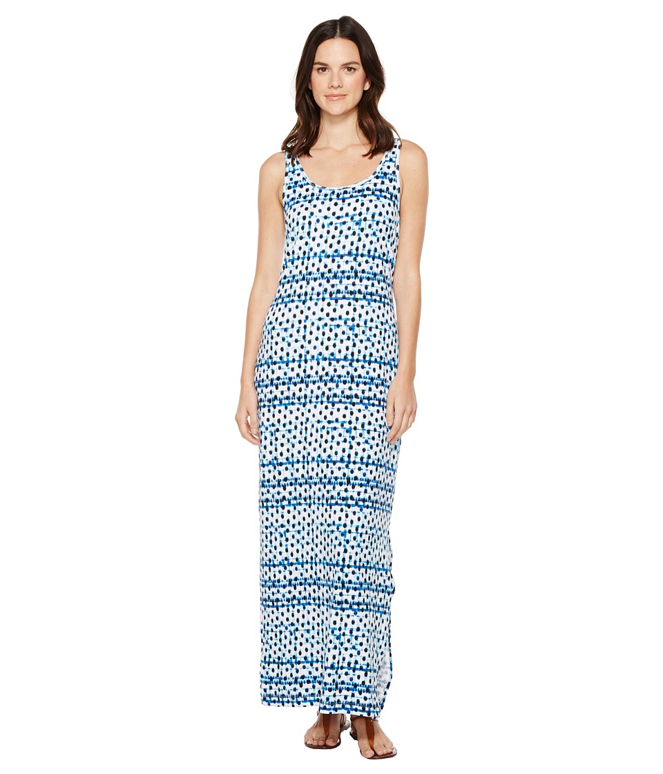Tommy Bahama Dot Matrix Maxi Dress (Old Royal) Women
