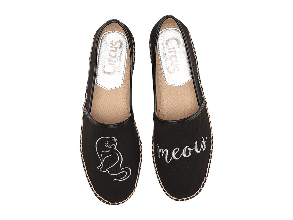 Circus by Sam Edelman Leni 20 (Black (Cats) Washed Out Canvas) Women
