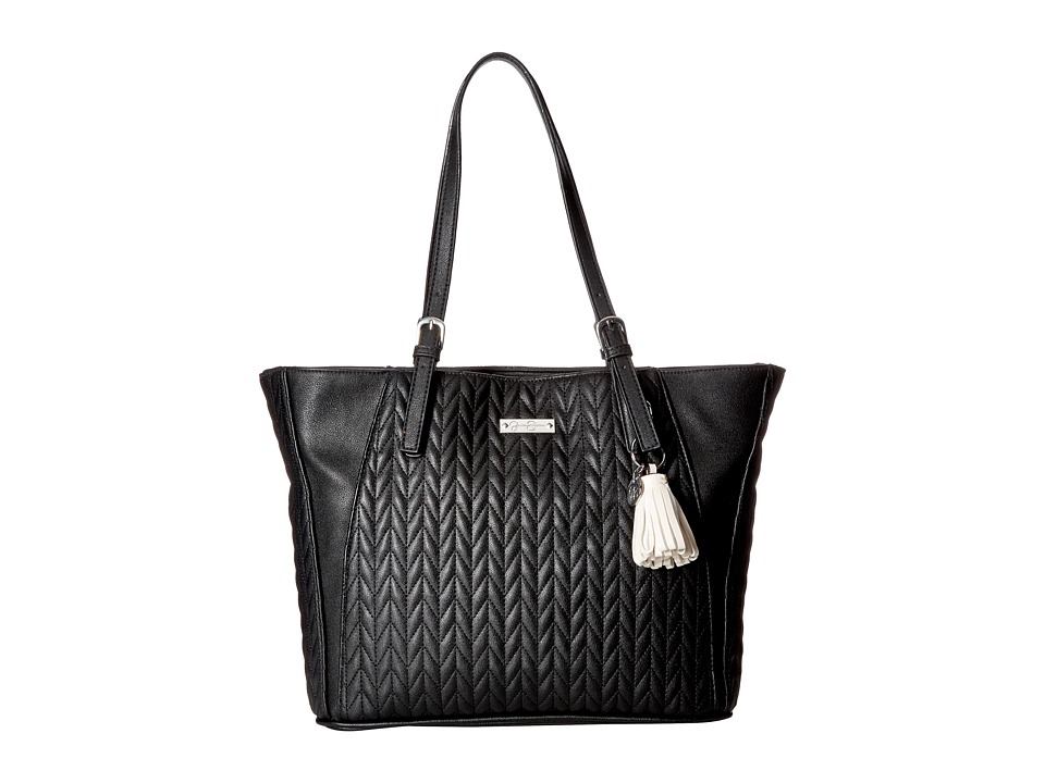 Jessica Simpson - Cynthia Tote (Black/ clair Tassel) Tote Handbags