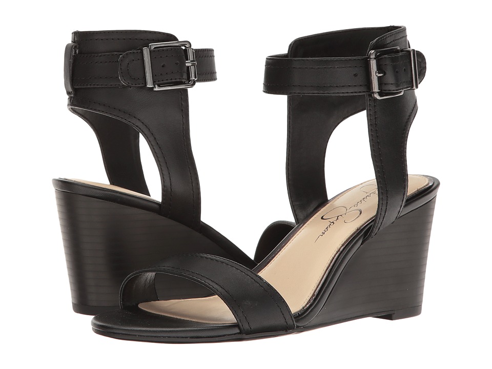Jessica Simpson Cristabel (Black Soft Nappa Silk) Women