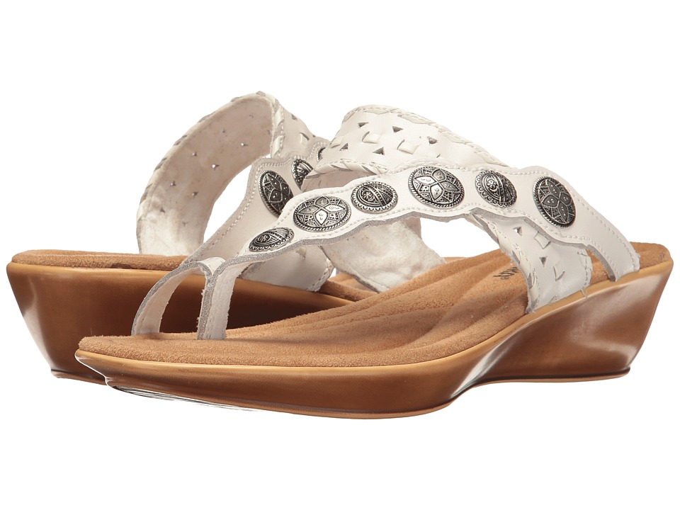 Minnetonka Mackenna (White Leather) Women