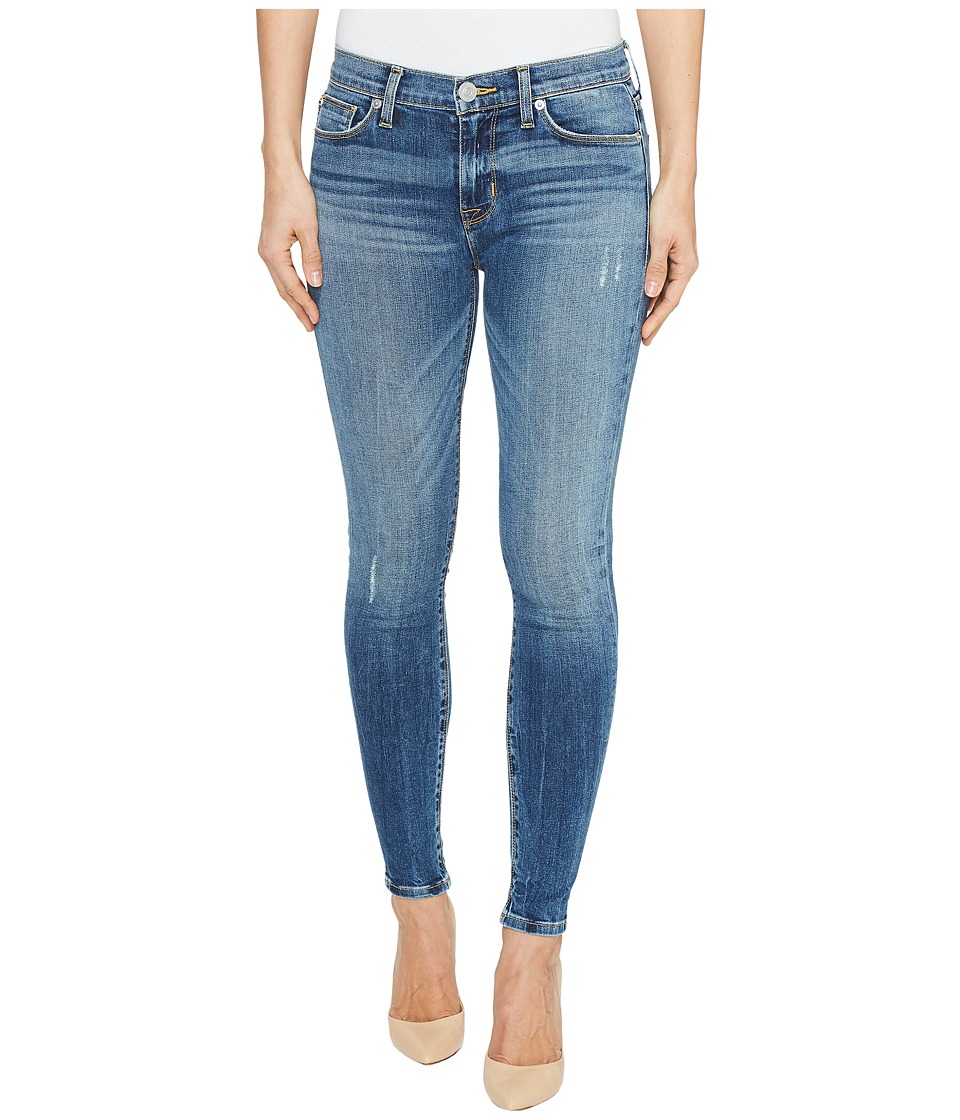 Hudson Nico Mid-Rise Ankle Super Skinny Five-Pocket Jeans in Lifeline (Lifeline) Women