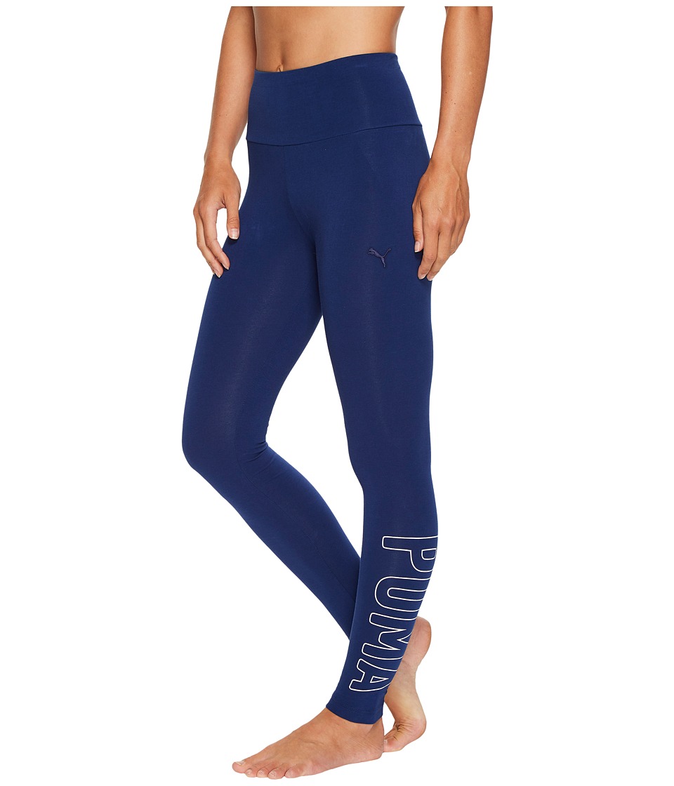 PUMA Athletic Leggings (Blue Depths) Women