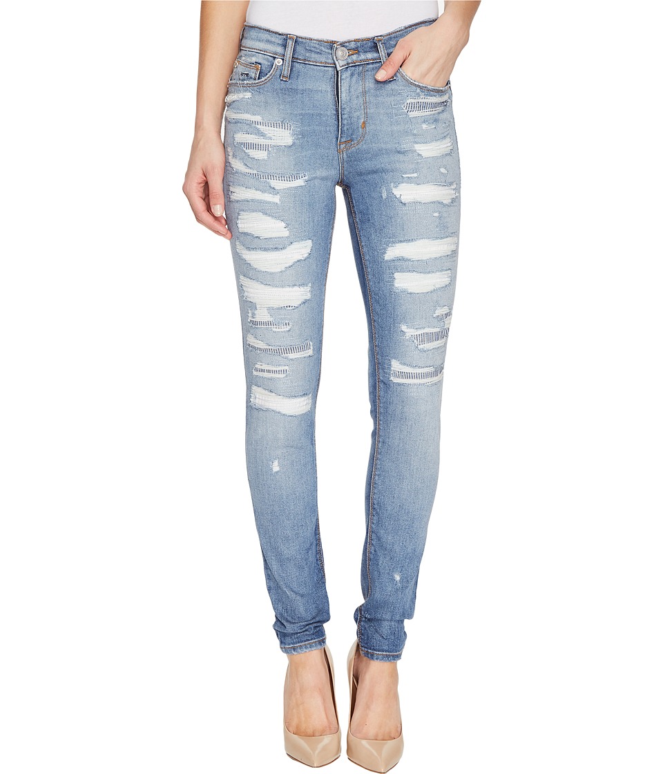 Hudson Nico Mid-Rise Super Skinny Five-Pocket Jeans in Southpaw (Southpaw) Women