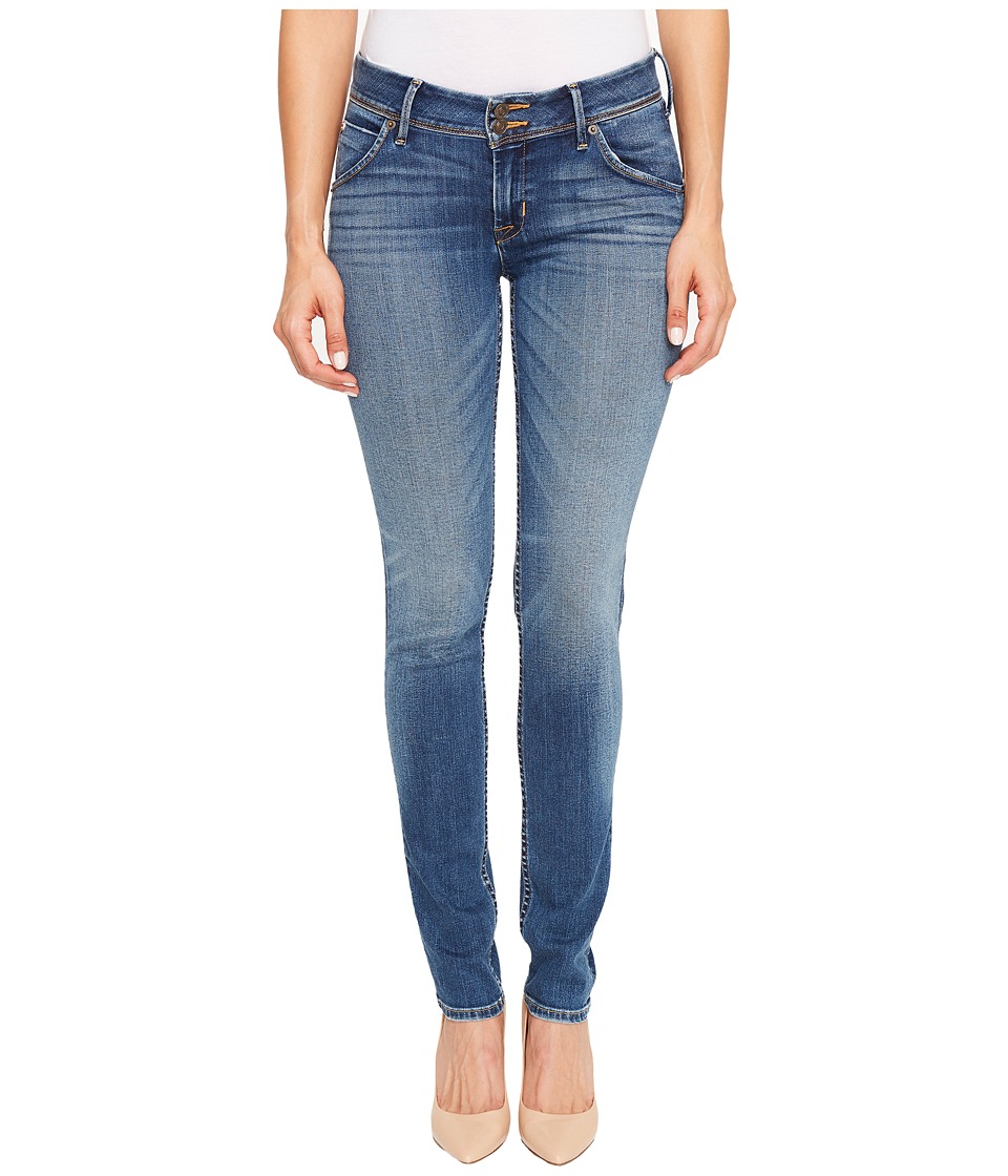 Hudson Collin Mid-Rise Skinny Flap Pocket in Contender (Contender) Women