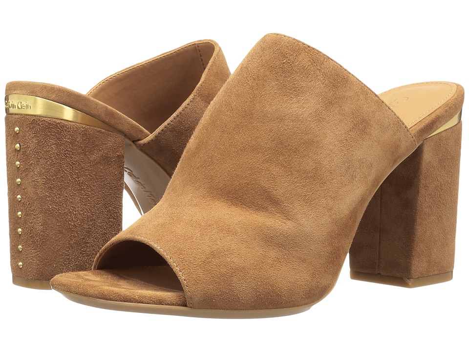 Calvin Klein Cicelle (New Caramel Suede) Women