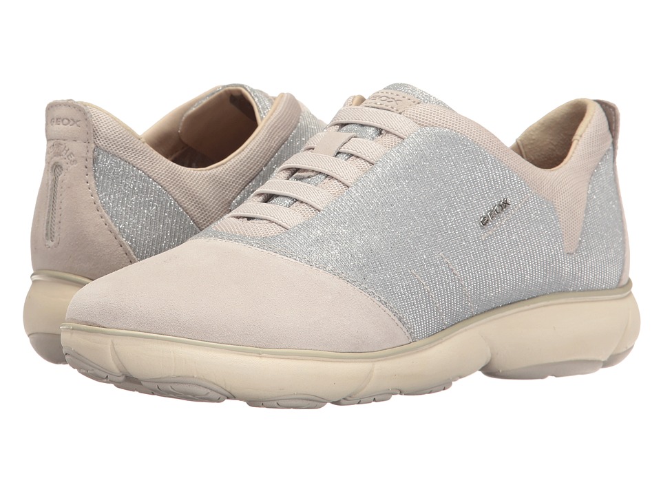 Geox W NEBULA 11 (Silver/Off-White) Women