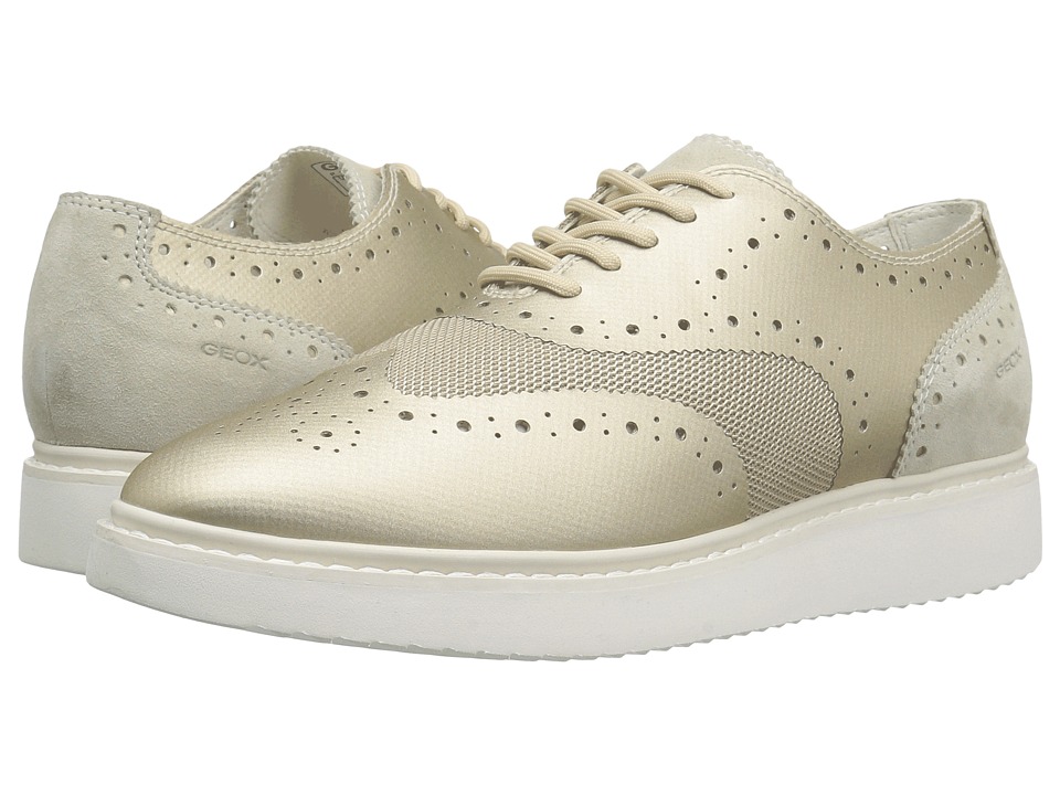 Geox W THYMAR 4 (Light Gold/Light Taupe) Women