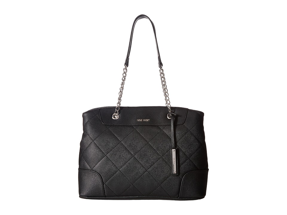 Nine West - Glam Lock (Black) Handbags