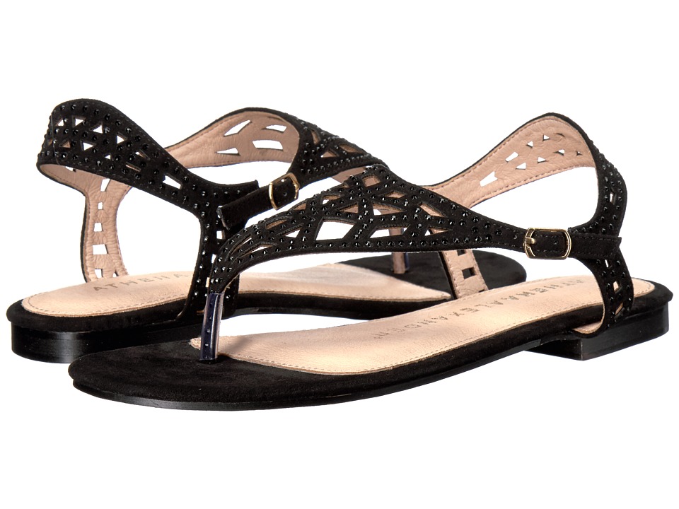 Athena Alexander Saskia (Black Suede) Women