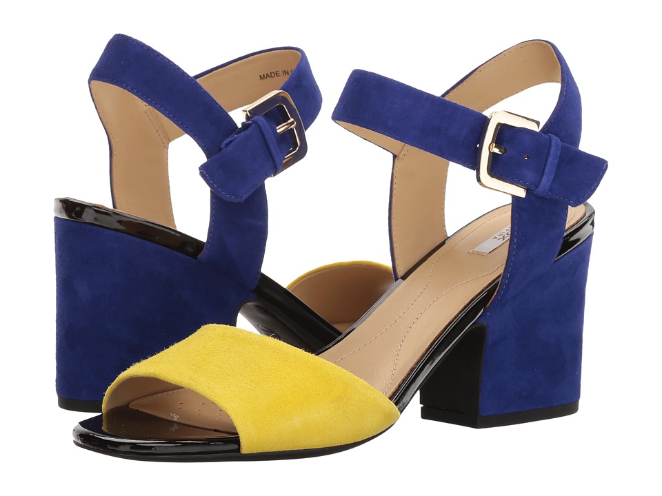 Geox W MARILYSE 1 (Yellow/Dark Violet) Women