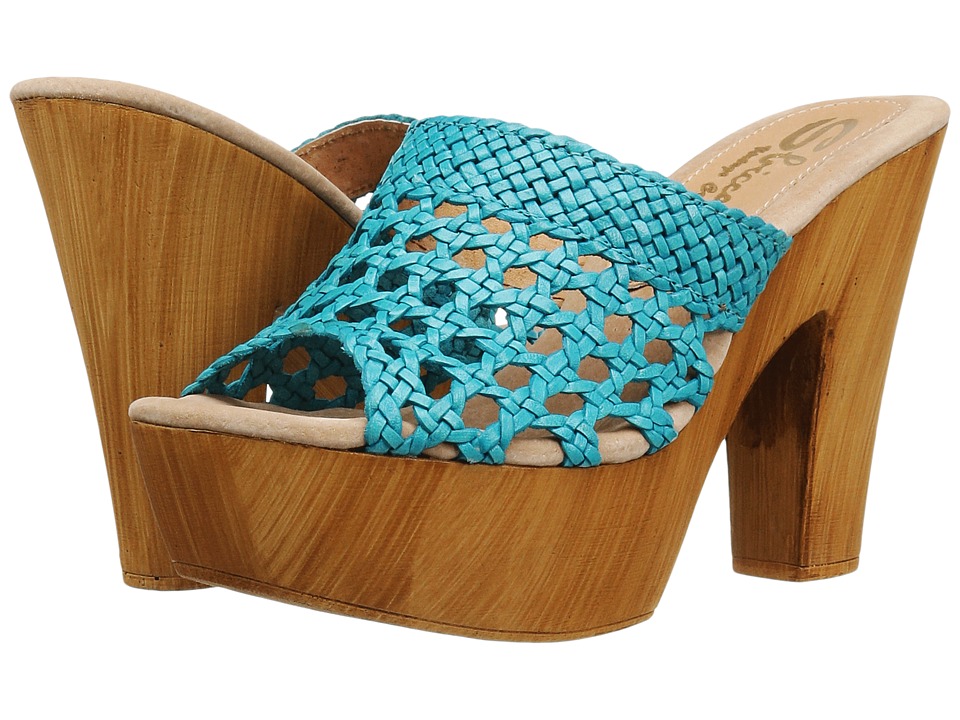 Sbicca Krissa (Turquoise) High Heels