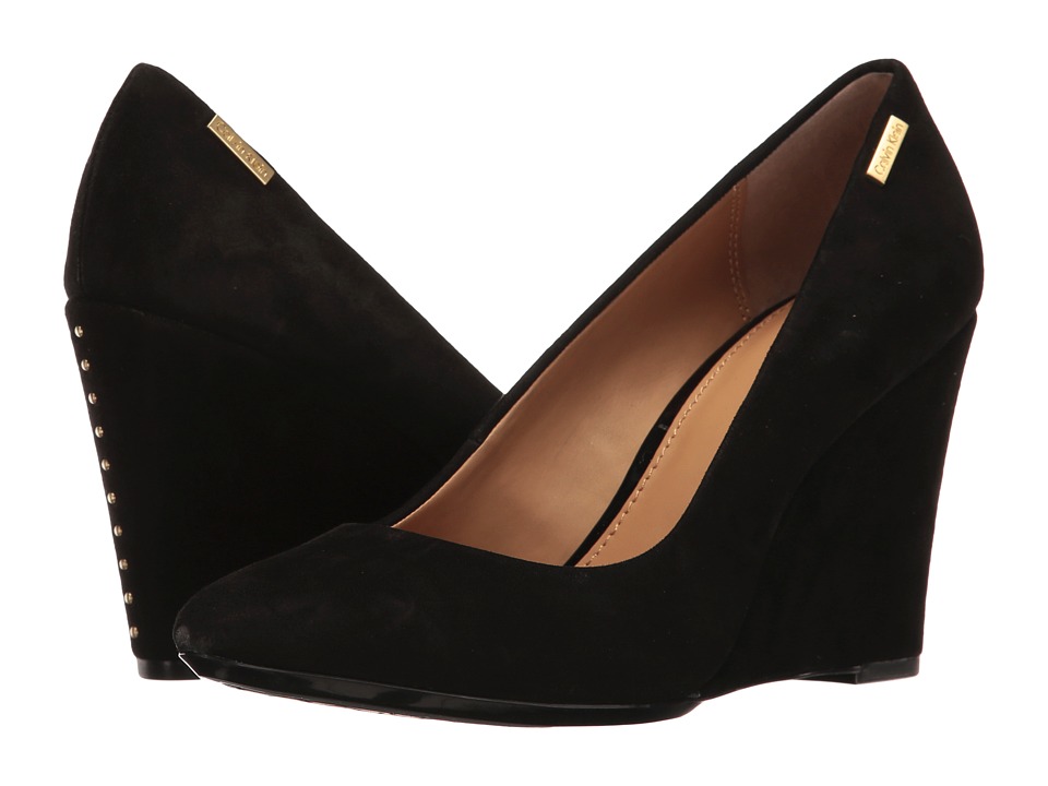 Calvin Klein Celeste (Black Suede) Women